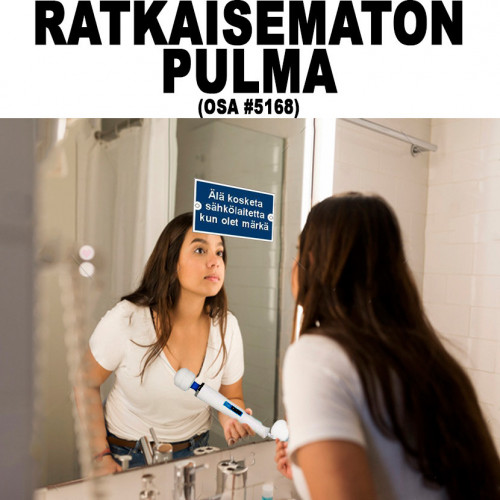 ...sarjassamme "pulmaa ratkaistaessa"... ❤