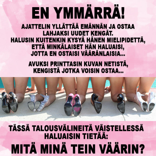 ...sarjassamme "IFOja väistellessä"... ❤