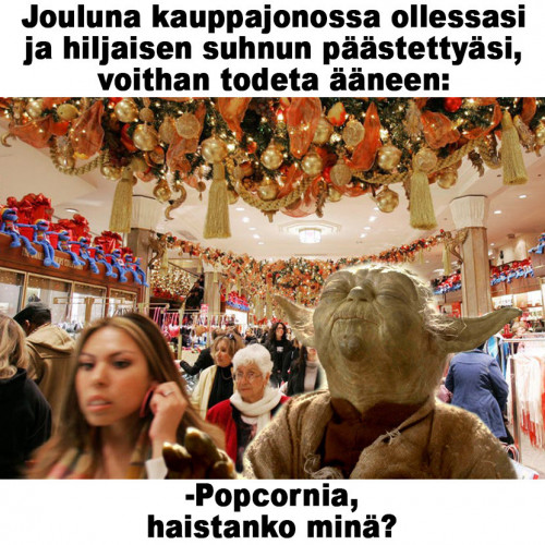 ...sarjassamme "popcornia jouluna"... ❤