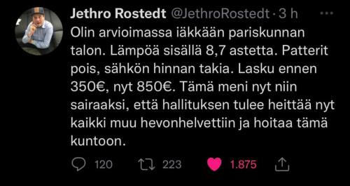 Jethro ja talon lämmöt