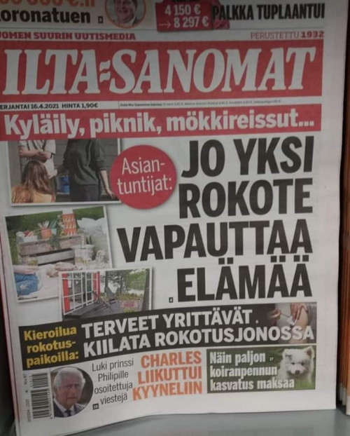 yksi rokote