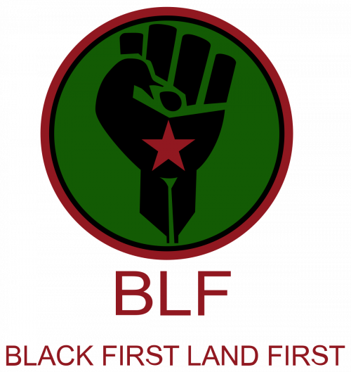 Black First Land First logo