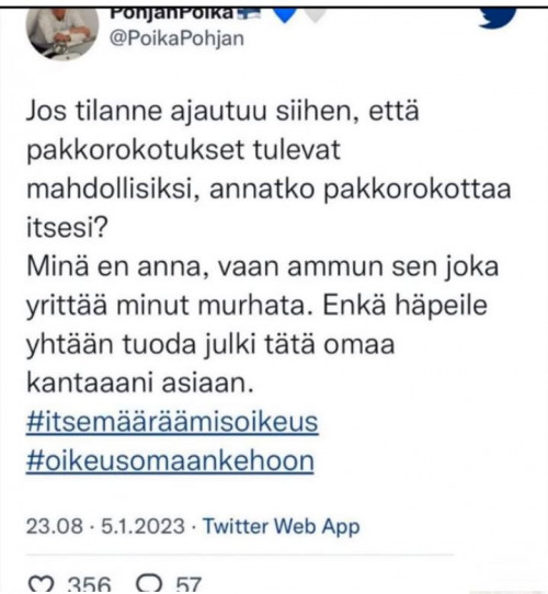 pohjanpoika korona