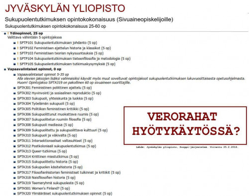 Jyväskylän Yliopisto pseudotieteet