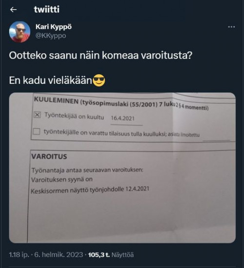 Työntekijä