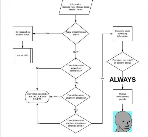 NPC logic tree