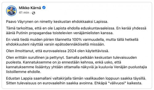 Mikko Kärnä Väyrynen