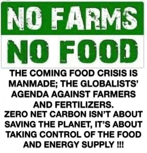 No Farms, No Food!