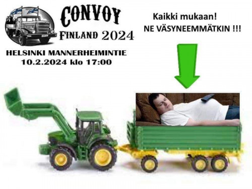 Convoy Finland 2024 10.2.2024 17.00