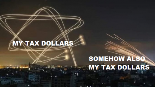 tax dollar israel