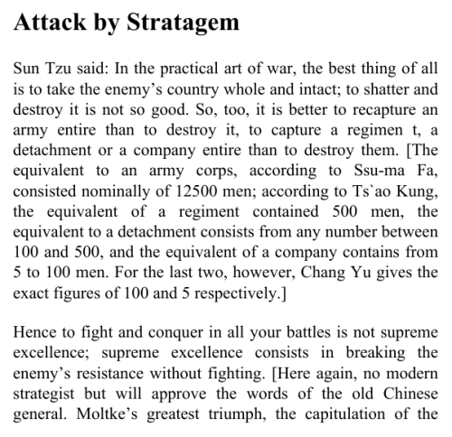 Source
From the book The Art of War by Sun Tzu