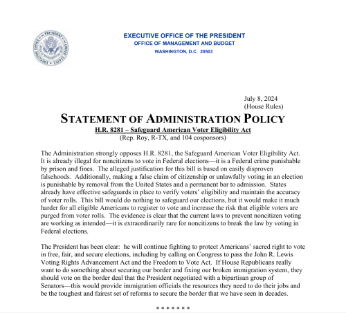 Source
https://www.whitehouse.gov/wp-content/uploads/2024/07/SAP-HR8281.pdf

Archive
https://web.archive.org/web/20240708220549/https://www.whitehouse.gov/wp-content/uploads/2024/07/SAP-HR8281.pdf